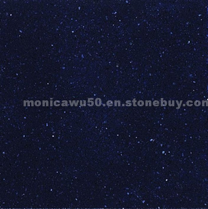 Deep Blue Quartz Stone - YQ011C