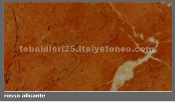 rosso alicante marble