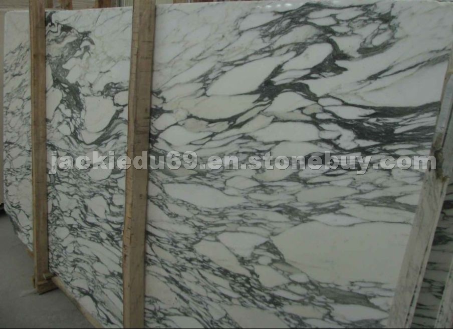 Arebascato White Marble Slab