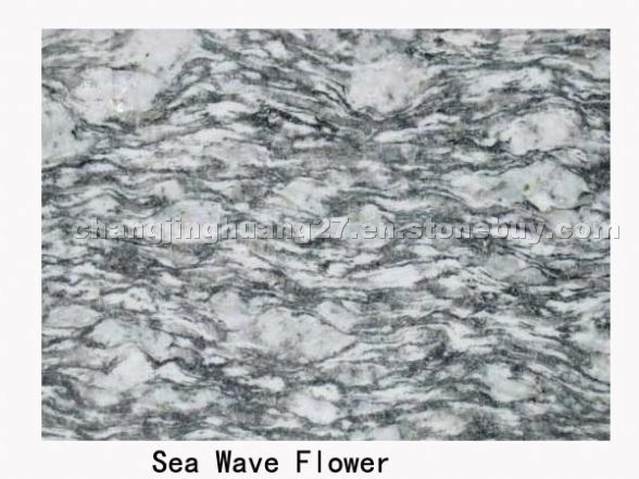 Sea wave flower