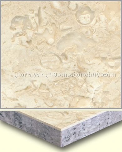 Compostie with granite tile