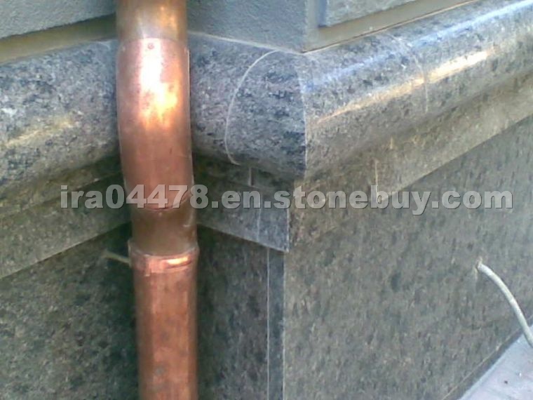 Kostyantynivsky. Revetment of socle. Cornice