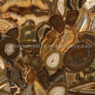 Brown Agate Semi Precious Stone