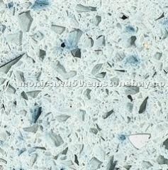 Blue Crystal Quartz Stone - YQ015X
