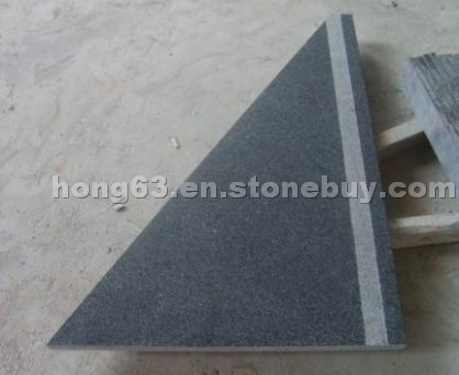 G654 fine grain granite step polished