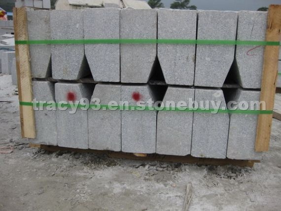 grey granite kerbstone
