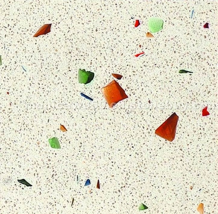 Pearl White Quartz Stone - YQ017C
