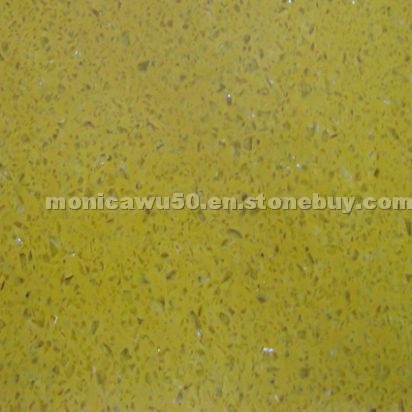 Artificial Quartz Tile Yellow - YQ017S