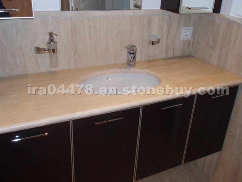 Travertino Classic Vanity Top