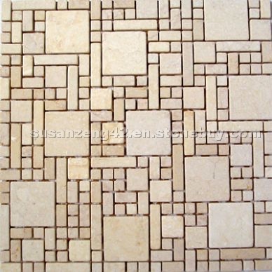 Marble mosaic tile