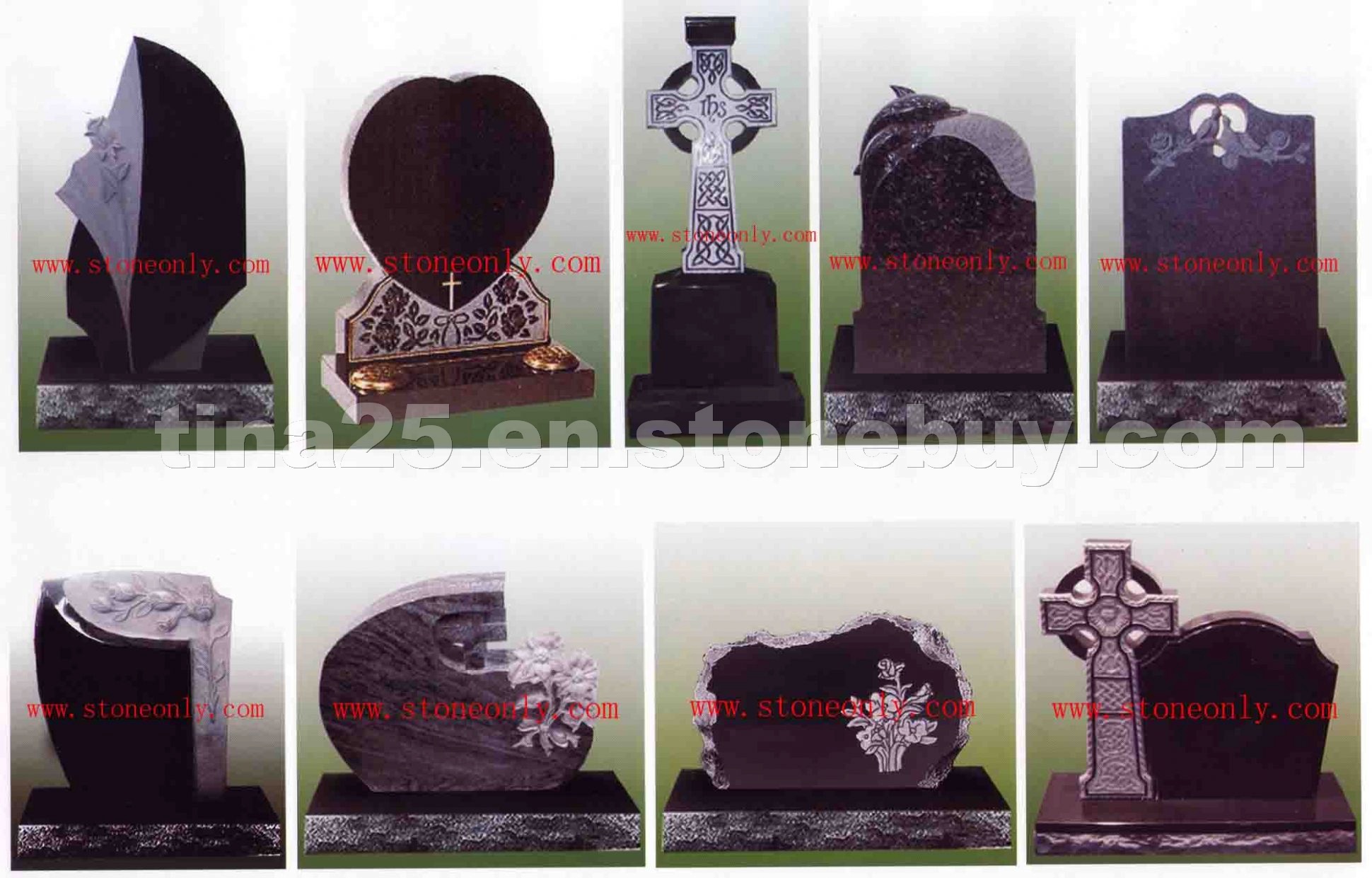 Granite headstone ( JH-US-20065 )