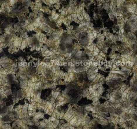 China Green granite tiles