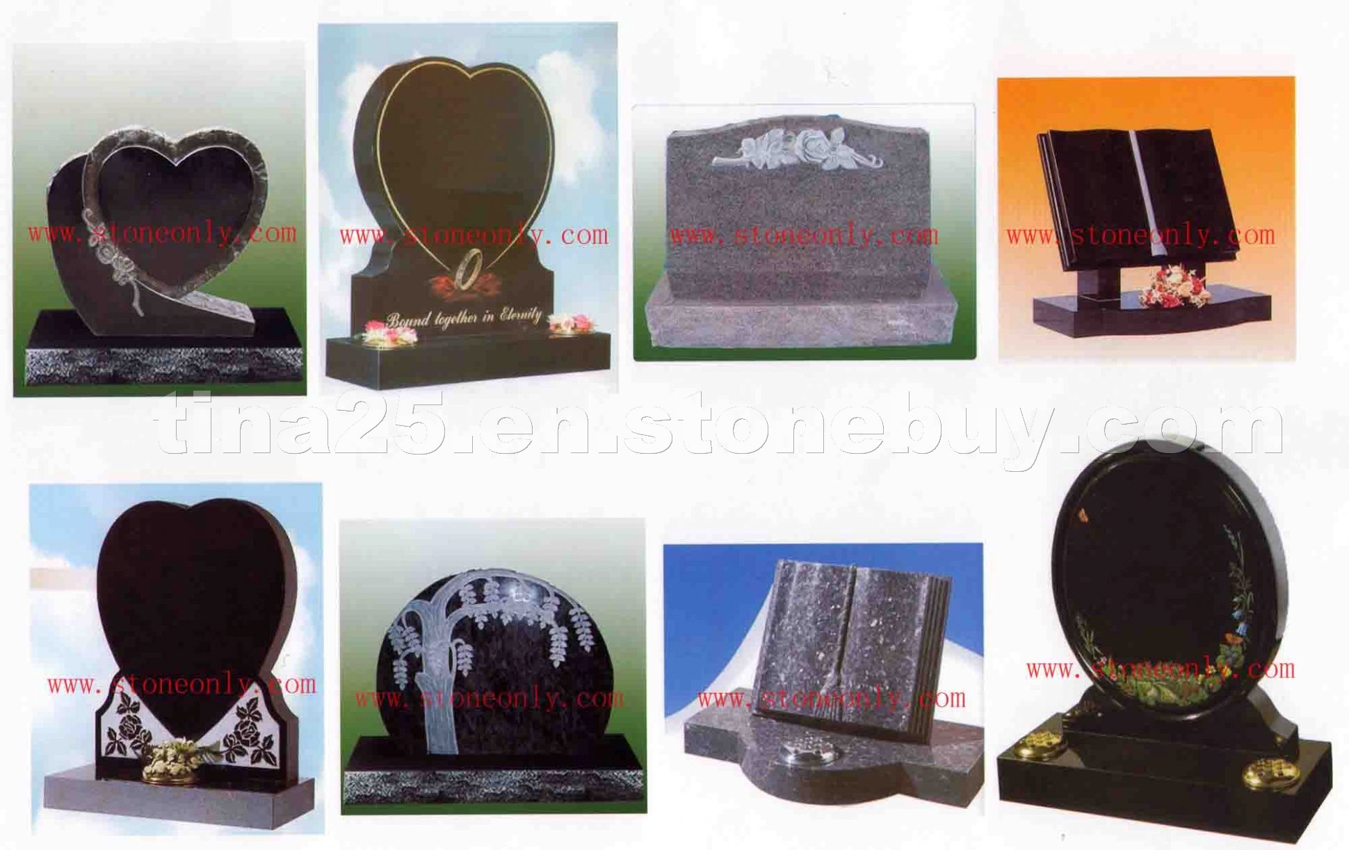 Granite headstone ( JH-US-20067 )