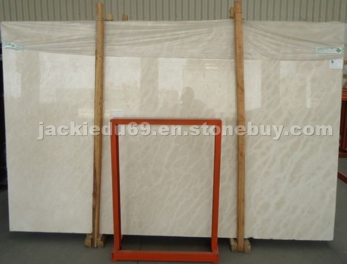 New Cream Pearl marble slab