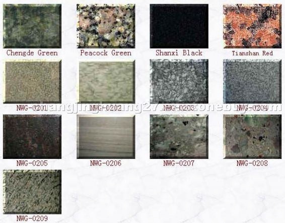 China granites