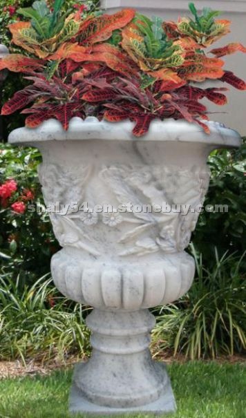 marble  flowerpot