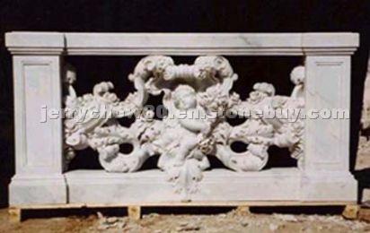 marble balustrades/handrails