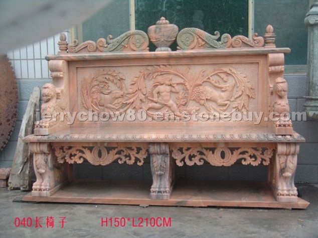 granite/marble benches sculptures