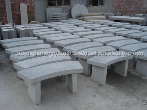 Granite Bench and Table