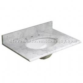 White carrara countertop