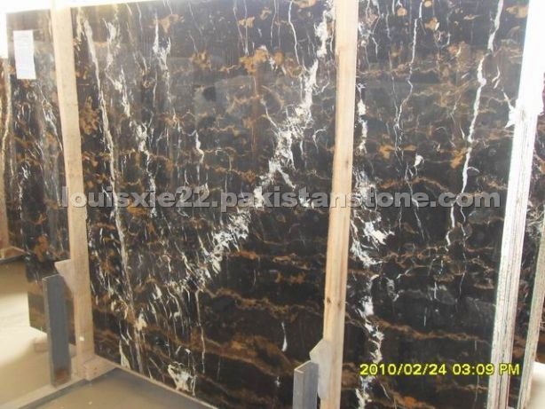 Black Gold Marble