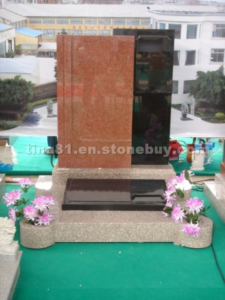 Stone tombstone