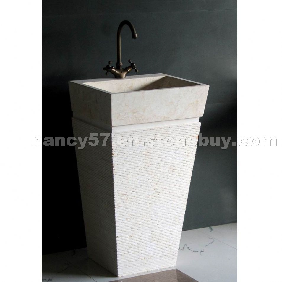 Marble Pedestal Sink