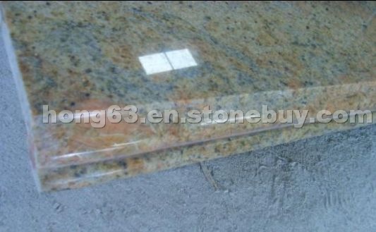 Ogee edge granite countertop