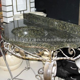 Green Granite Vanity Top FVF-003