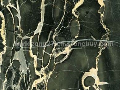 Portoro marble tiles