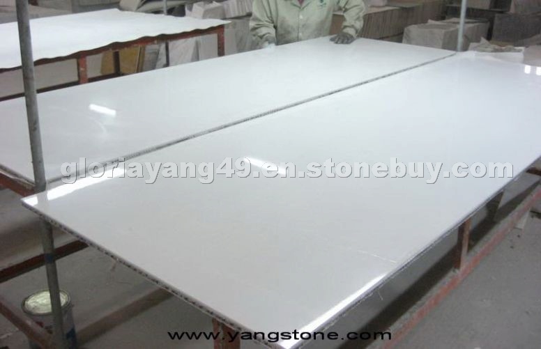 Crystal white Laminated aluminum honeycomb