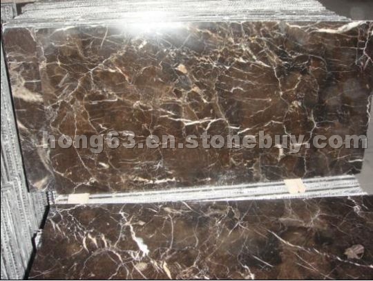 Chinese emperador dark marble tile