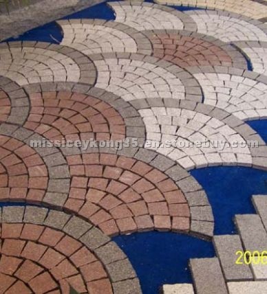 Granite Fan Pattern