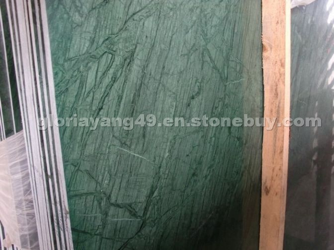 Big Flower Green marble