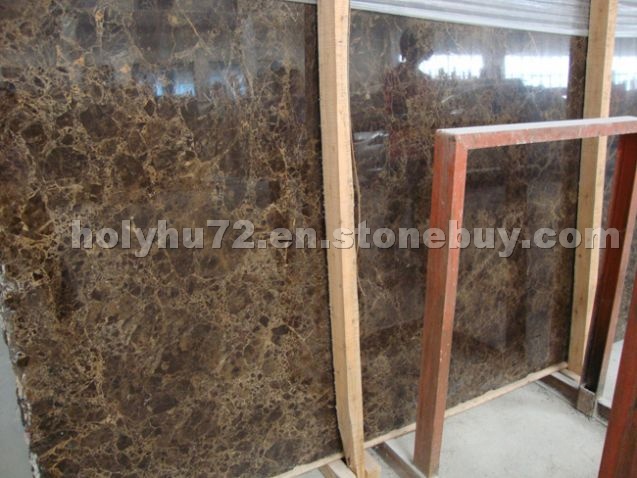 Dark Emperador marble