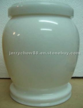 stone/marble urns, flowerpots