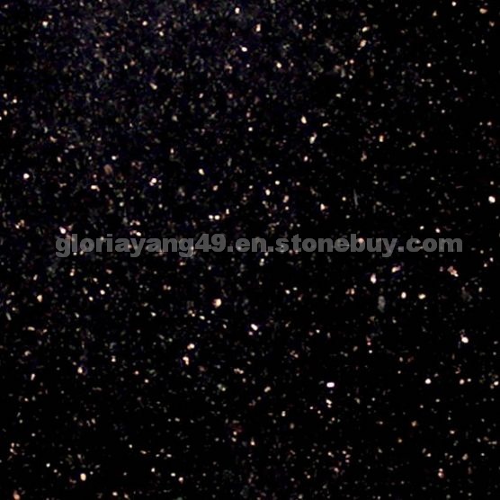 Black Star Galaxy granite