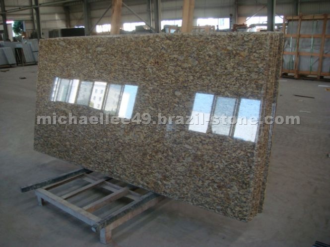 Santa Cecilia Gold Countertop