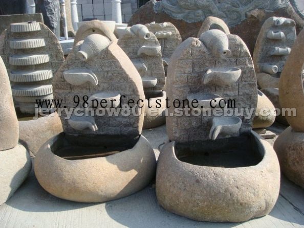 stone / granite fountain sculpture