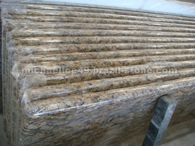 Yellow Santa Cecilia Countertop