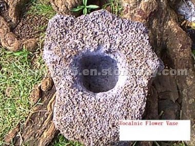 Volcanic Flower Vase