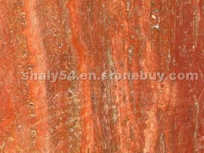 red travertine