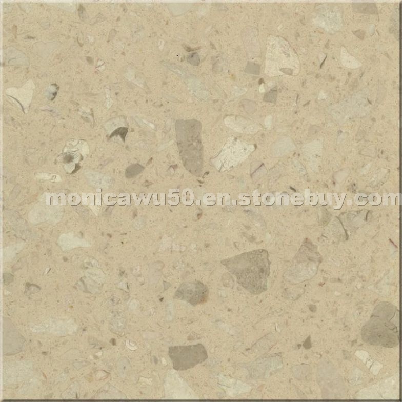 Creme Agglomerate Stone - BB1047