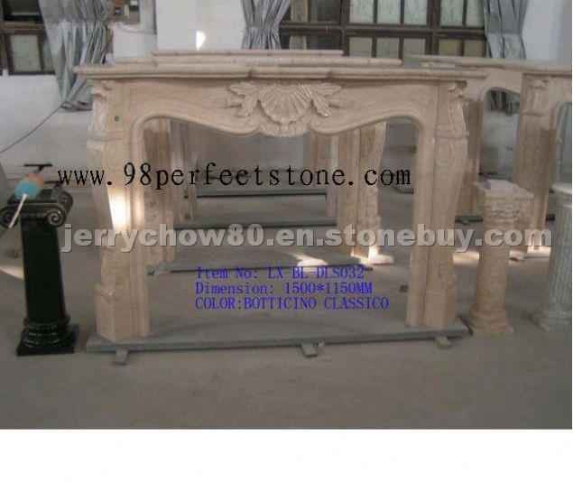 marble/stone/granite/limestone fireplace
