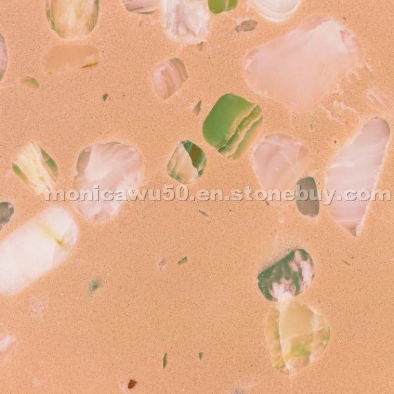 Dream Pink Big Grain Synthetic Marble - BF1041