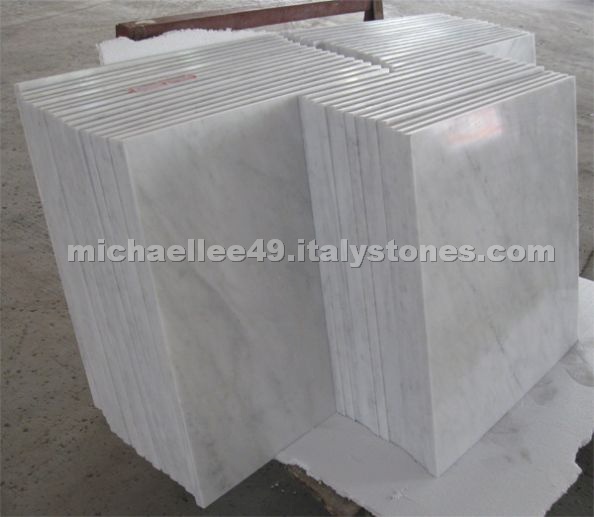 Carrara White Marble Tile