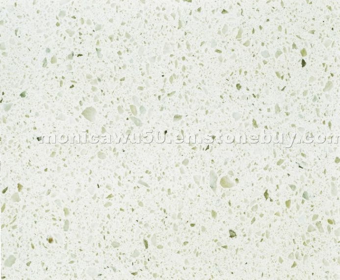 Milky White Small Grain Synthetic Marble - BF1044