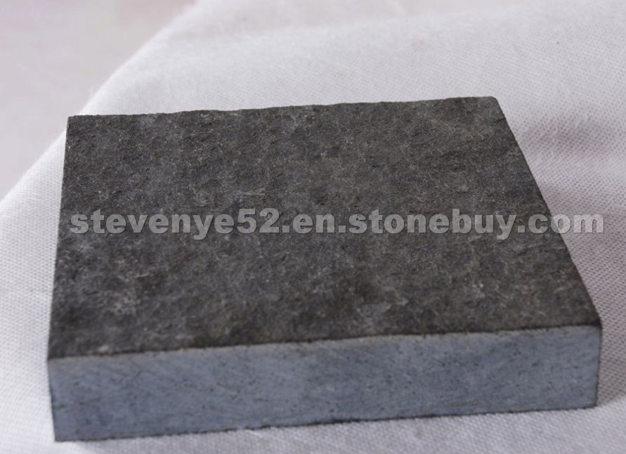 Black basalt flamed