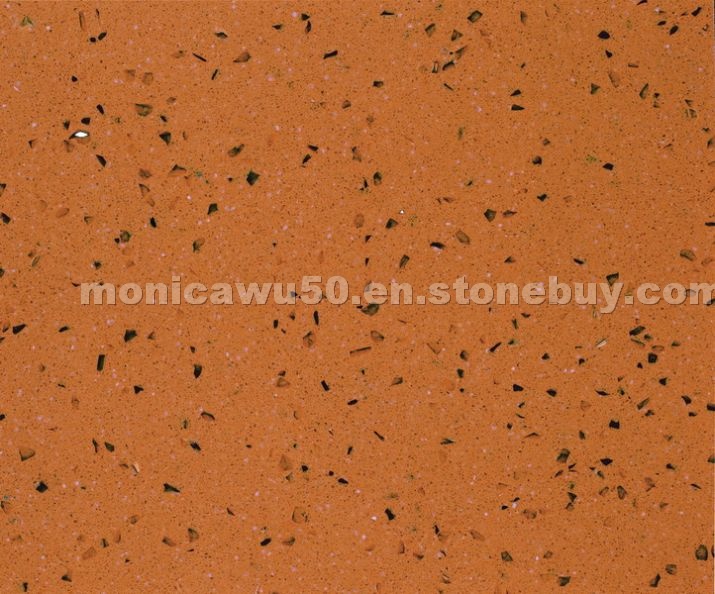 Gold Metal Small Grain Engineered Marble - BF1025