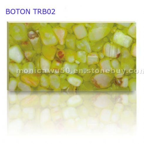 Pebble resin stone - Engineered stone